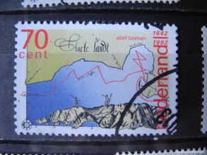 Sellos: Holanda 1992 Ybert: 1399 Tasman, Abel. Usado